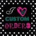 Custom Bedazzled Bra for Heather B - Final payment on VS Embellished Bra