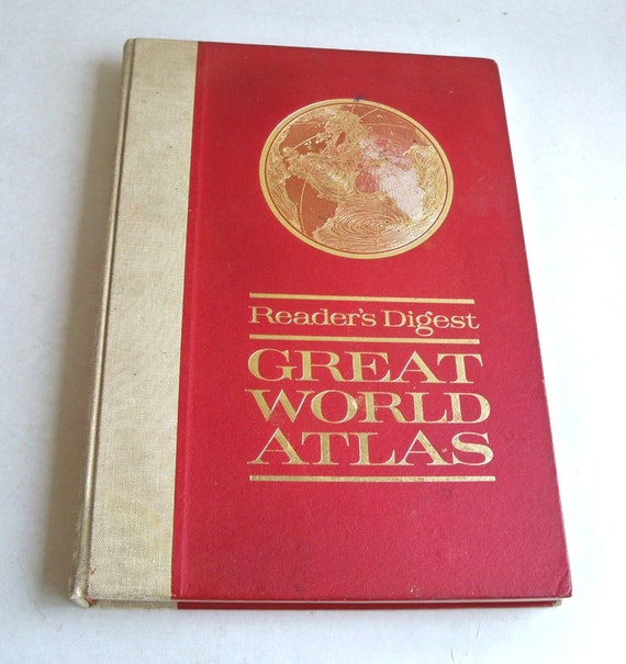 Readers Digest Great World Atlas 1963 By Leapinglemming On Etsy 7149