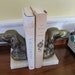 Vintage Bronze Spaniel Bookends