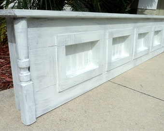 King Size Headboard, Window Cornice Or Primitive Display Shelf