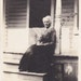 Granny Sitting on the Porch Vintage Photograph (QQ)