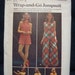 Wrap and Tie Jumpsuit Circa Early 70s Bust 31.5 Butterick 6716