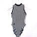 80's Striped bathing suit / leotard size - S/P