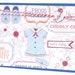 New Baby Boy Handmade Paper Greeting Card with Coordinating Embellished Envelope - Baby Shower Card