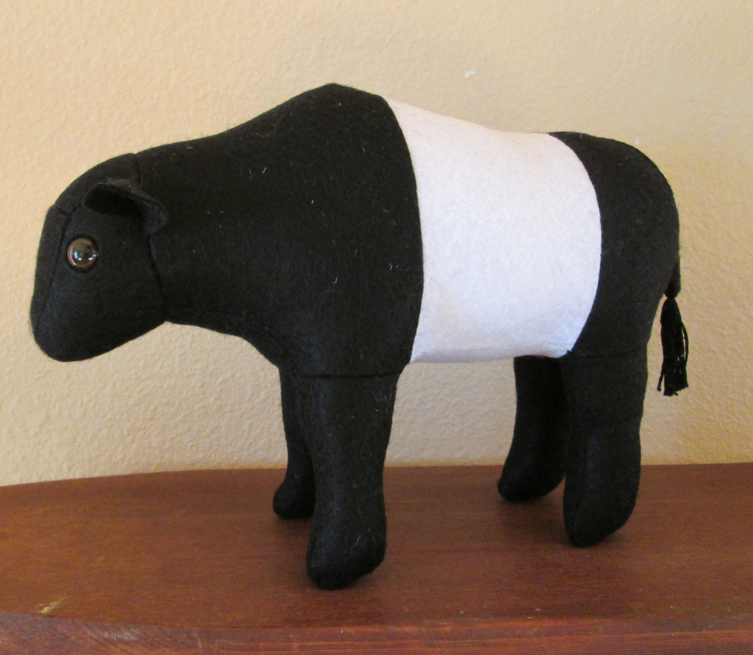 belted galloway soft toy