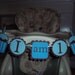 BOY CUPCAKE Birthday high chair banner "I am 1" BOY birthday. first birthday. cupcake decorations, cupcake birthday. cupcake theme