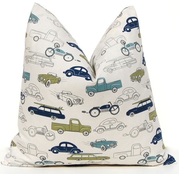 Pillow Covers Baby Boy Nursery Boy Bedding Decorative Throw