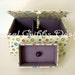 sewing boxes - decorative storage boxes - sewing basket - hand stitched sewing boxes - one of a kind sewing boxes