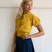 1930s/40s Sweater // Goldie Locks Sweater // Xs-S