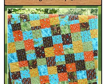 PDF Baby Quilt Pattern Sandbox Treasures Carlene Westberg Designs