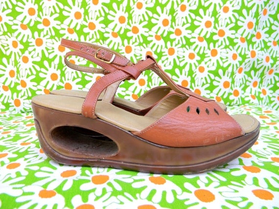 80s platform sandals