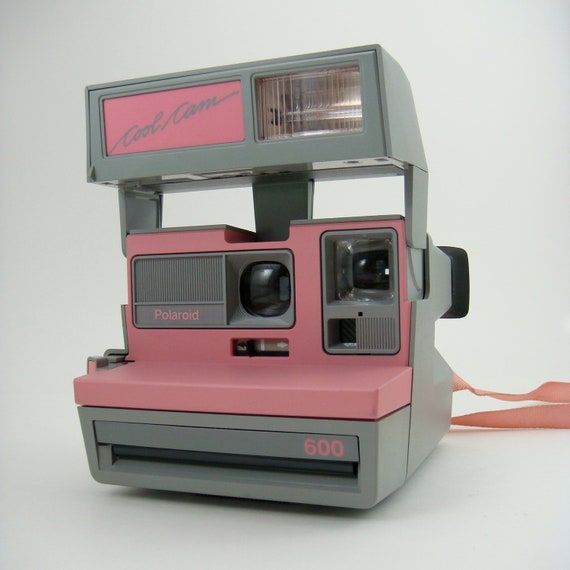 Polaroid Pink Cool Cam 600 Film by BoomVintage on Etsy
