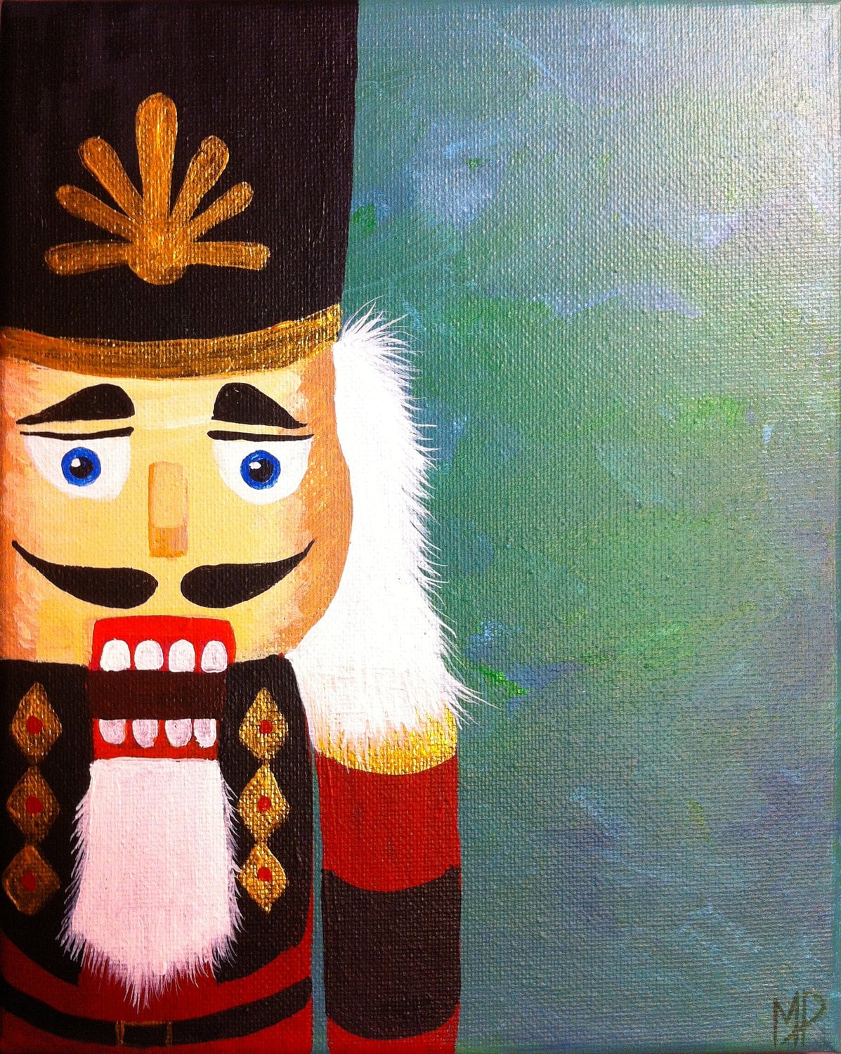 The Nutcracker 10 X 8 Acrylic On Canvas Panel Ready To