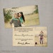 reserved for nitikaprasad - Compassion - Wedding Favor Donation Card