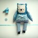Brithany - Little Owl, soft art toy by Wassupbrothers
