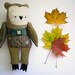 Mauro - Little owl, soft art toy by Wassupbrothers