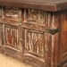 CLEARANCE HUGE SALE Rustic Solid Wood Storage Box Trunk Chest Narrow Coffee Table Storage
