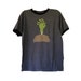 Zombie Shirt Eco Halloween Boys Clothing 10 Upcycled Ringer Tee by TrashN2Tees