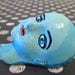Everythings Blue in this World - Girl Head Brooch