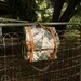 custom floral canvas backpack- messenger laptop carry on travel bag