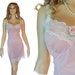 1960s vintage NWT new with tag XXL plus size pink full slip oversized (PL131)