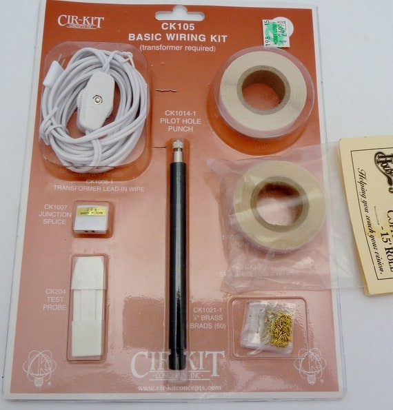 Dollhouse wiring kit Houseworks Cir-Kit extra wire tape