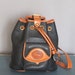 Vintage DOONEY and BOURKE Bucket Drawstring Bag.