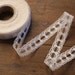Ivory Lace Picot Ribbon, 3/4 Inch Width - 10 Yard Roll, Entire Spool of Craft Trim