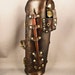 Steampunk leather bracer - Scriptorium -
