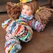 Vintage YO YO DOLL 1950s Handmade 16 inches Toy Girl