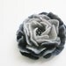 felted flower pin brooch PIGEON / made to order