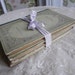 Superb bundle antique French soft green school books 1870-1892 HACHETTTE PARIS