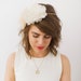 Bridal, Flower Crown, Wedding Halo with Handmade Chiffon Flowers, SALE