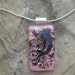 Faerie Necklace Dichroic Glass Pendant Fairy Jewelry