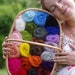 12 oz (340 grams) Huge Pack, Wool for Felting, Wool Roving / Carded Batt, 23 colors, FREE SHIPPING WORLDWIDE