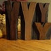 RESERVED Dawn, 2 Letterpress Ys