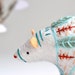 RESERVED mint mountain spirit bear - bear soft sculpture - woodland decor