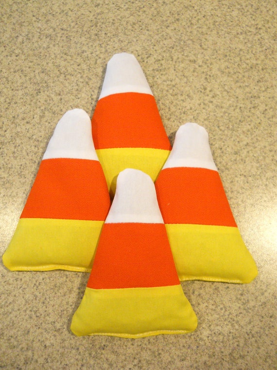 Halloween Candy Corn Corn Hole Bean Bags Set of 2 4 6 8 or