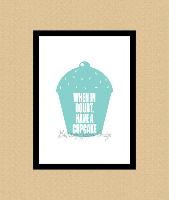 Cupcake Lover Art Print