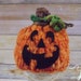 Discounted 40% Jack O - Pumpkin Hat - Newborn - Ready to Ship
