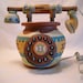 Vintage Southwestern Push Button Phone