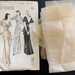 Butterick 1930s Vintage Sewing Pattern - Dinner Dress Asymmetric Gown Bust 30 2 4