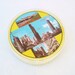 Round Playing Cards Vintage Playing Cards Chicago Playing Cards Chicago Tourist Sites Souvenir Round Cards