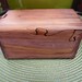 Handcrafted 6 Piece Redwood Puzzle Box with inner compartment