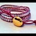 Lavender Opal Wrap Bracelet