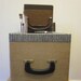 Mid Century Storage Box with Handle and Latches Storage Travel Home Decor