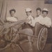 Drive That Wacky Donkey- Novelty Portrait- 1900s Vintage Photograph- RPPC