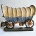 Vintage Cast Iron Conestoga Wagon Door Stop - Western Chic