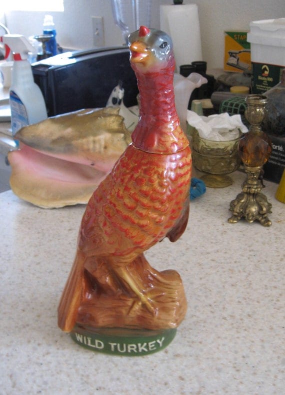 Vintage Wild Turkey whiskey bottle Austin Nichols Limted