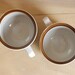 Vintage Stoneware Coffee Tea Mugs Cups